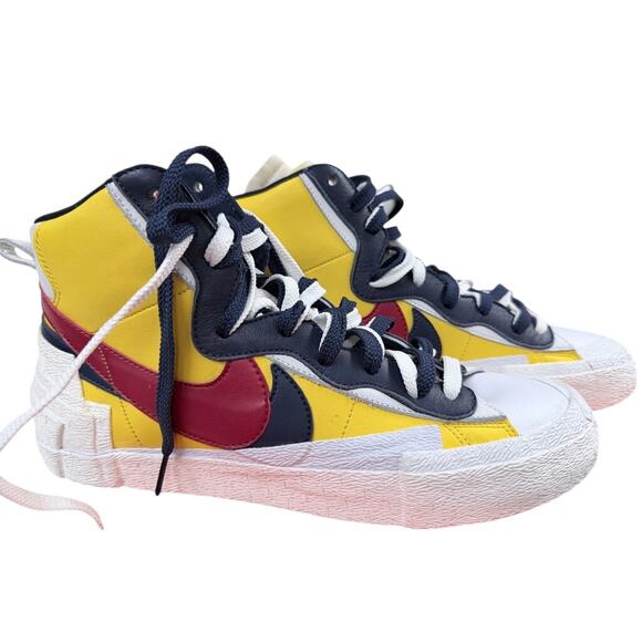 Nike Blazer Mid / Sacai “Varsity Maize / Varsity Red” BV0072-700 – Men’s 11 NIB - Picture 2 of 6